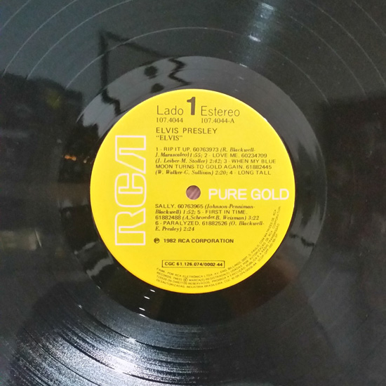 Lado A - Elvis  