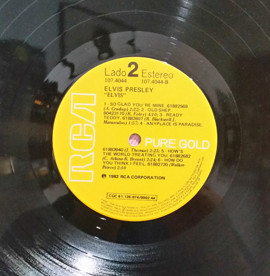 Lado B - Elvis  