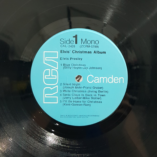 Lado A - Elvis Christmas Album 1970