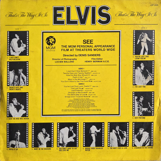 Contra Capa - Thats The Way It Is