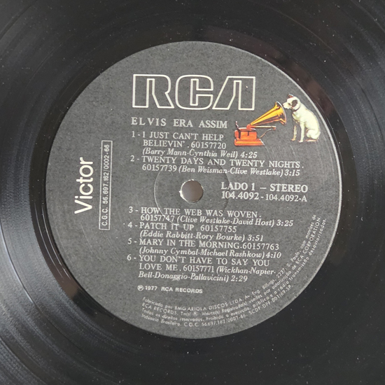 Lado A - Elvis Era Assim