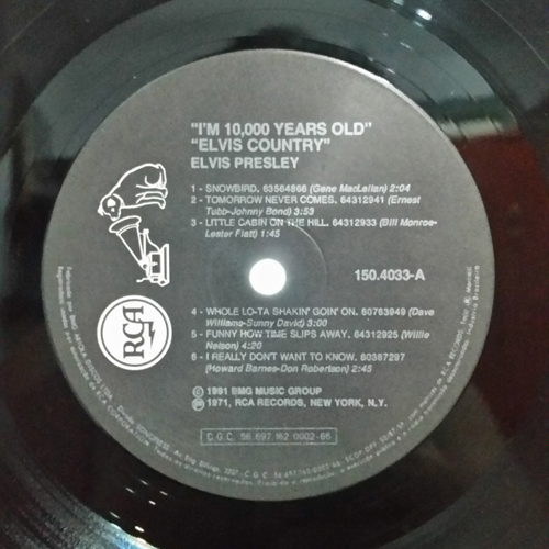 Lado A - Elvis Country
