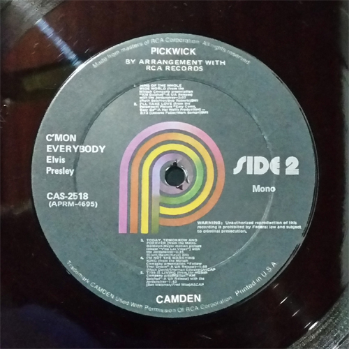 Lado B - Cmon Everybody