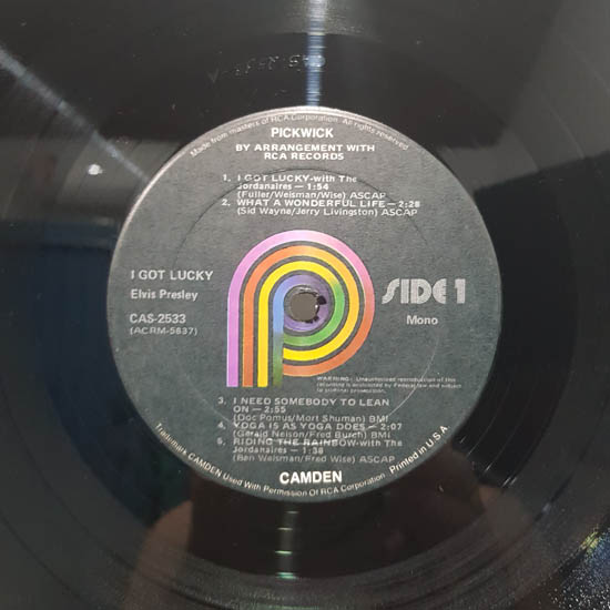 Lado A - I Got Lucky