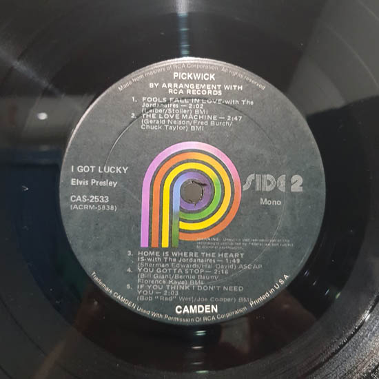 Lado B - I Got Lucky