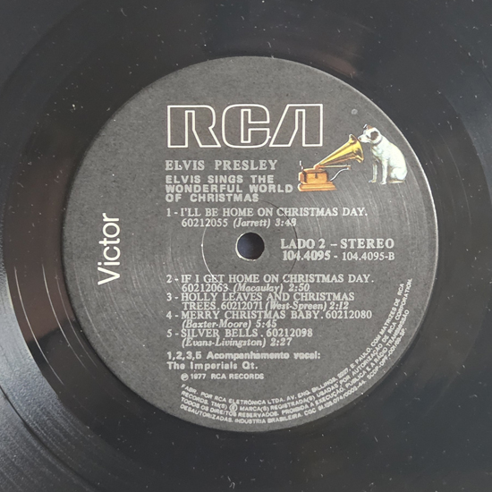 Lado B - Elvis Sings The Wonderful World of Christmas