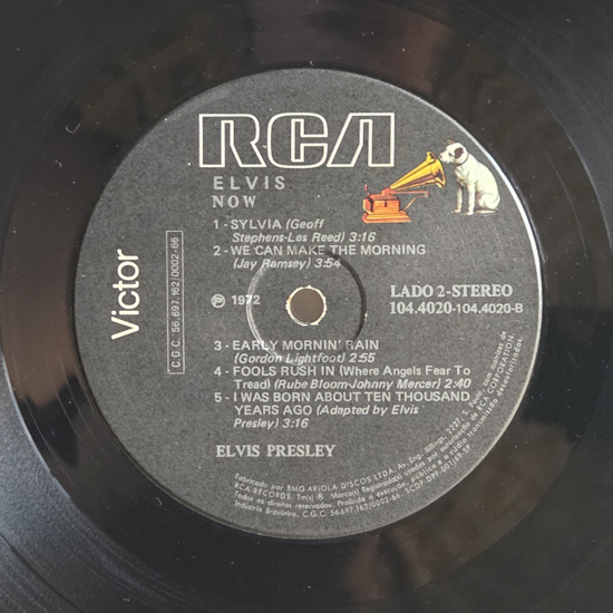 Lado B - Elvis Now