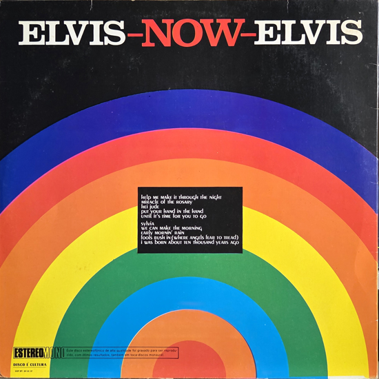 Contra Capa - Elvis Now