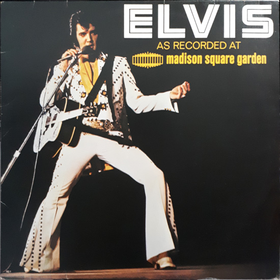 Capa - Elvis as Recorded at Madison Square Garden