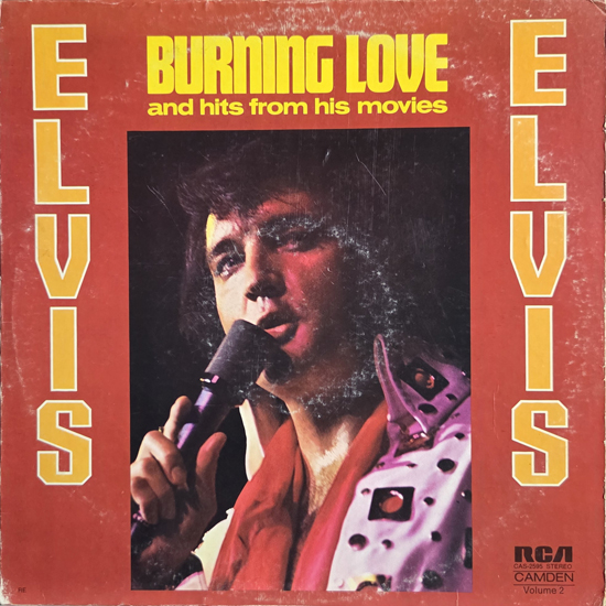 Capa - Burning Love and Hits From His Movies