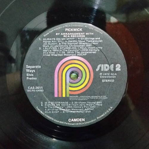 Lado B - Separate Ways