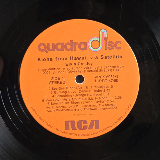 Lado B - Aloha From Hawaii Via Satellite