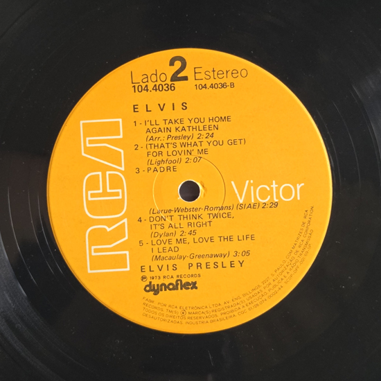 Lado B - Elvis - Fool Album