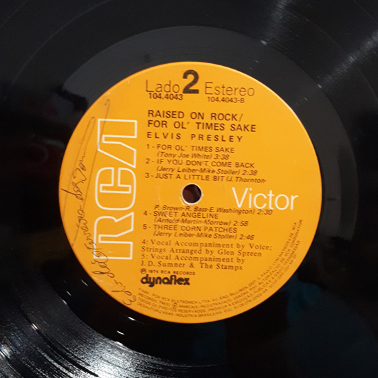 Lado B - Raised On Rock