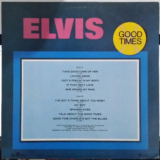 Contra Capa - Good Times