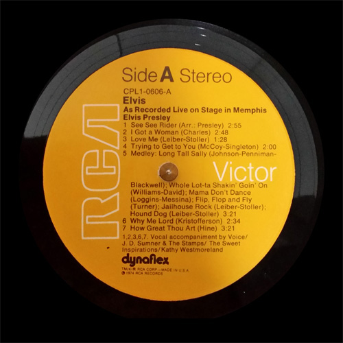 Lado A - Recorded Live On Stage in Memphis