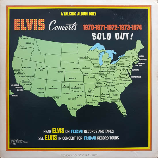 Contra Capa - Having Fun With Elvis On Stage