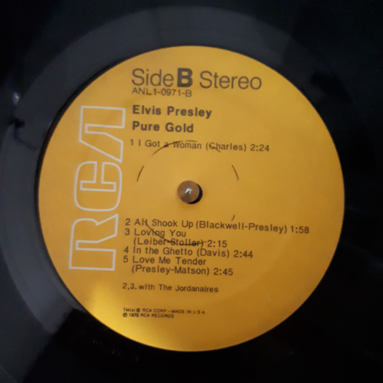 Lado B - Pure Gold