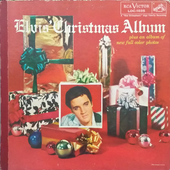 Capa - Elvis Christmas Album